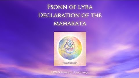 Psonn of Lyra | MCEO Freedom Teachings