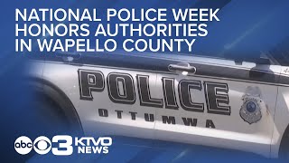 National police week honors authorities in Wapello County