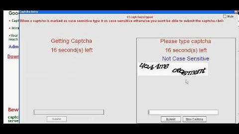 CAPTCHA TYPERS WORK