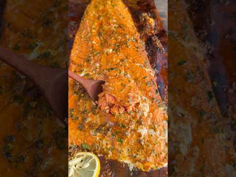 Lemon pepper garlic herb smoked salmon