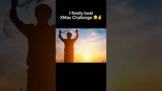 I finally beat XMas Challenge 🥹✌️ | #gd #geometrydash #shorts #fyp #memes #trending