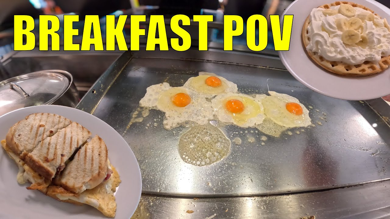 POV Breakfast Service | 106 Minutes of Eggs, Toasties & Waffles 👌😊👍