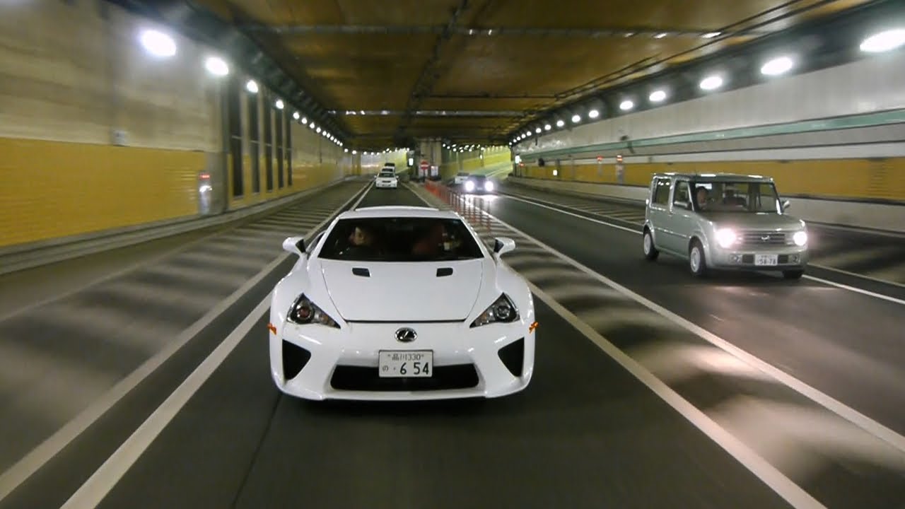 公道試乗 レクサスlfa Lfa Test Drive Yokohama Youtube