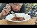 Riceype presents travelling chief roadside cooking pork adobo in marilaque hiway in 4k