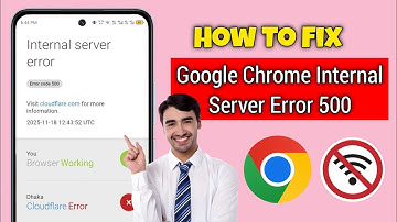 How To Fix Google Chrome Internal Server Error 500 | Fix Error Code 500 in Chrome (2025)