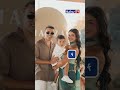شالته على كتفها لقطات عيد ميلاد ابن منه إيهاب 