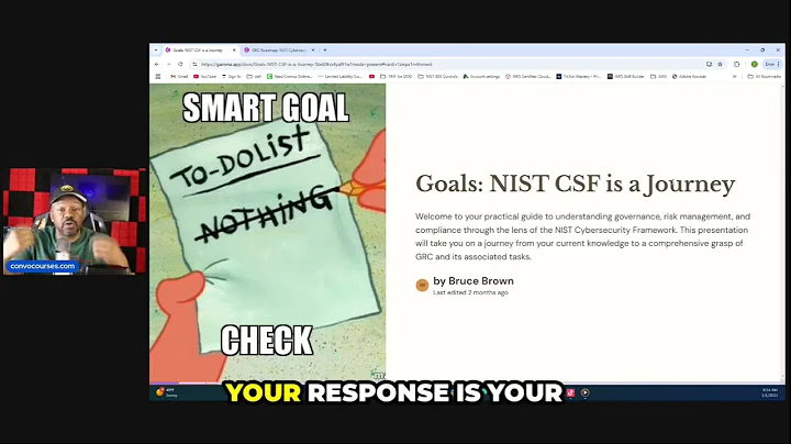 GRC RoadMap NIST CSF (part 16) #convocourses #cybersecurity