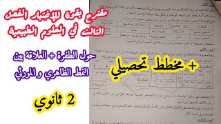 مقترح بقوة للإختبار الفصل الثالث في العلوم الطبيعية (حول الطفرة+ النمط الظاهري و المورثي)/2 ثانوي