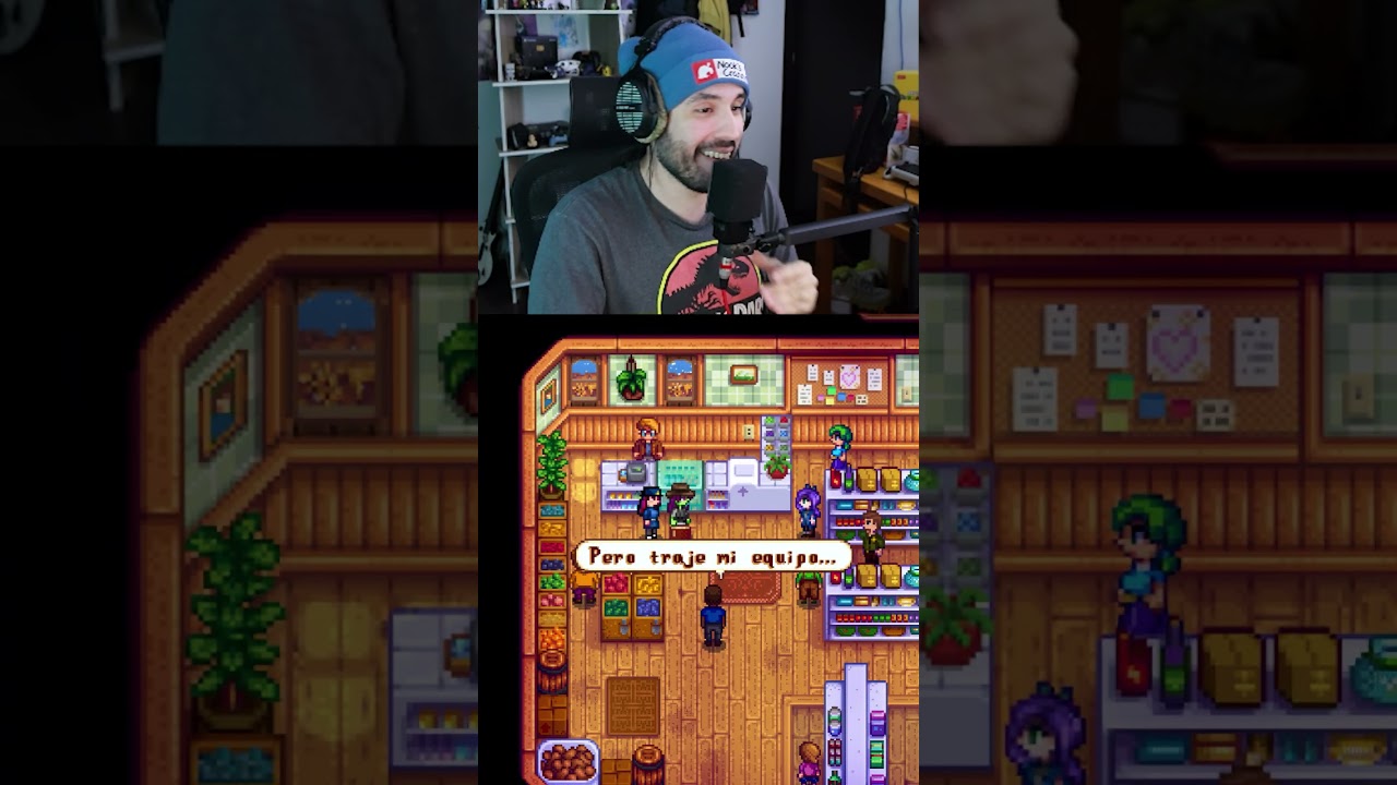 Abigail traicionó a su propio padre PIERRE de Stardew Valley 💀 #stardewvalley #videojuegos #stardew