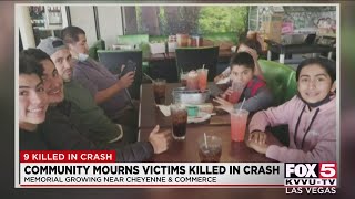 Community mourns victims killed in North Las Vegas crash