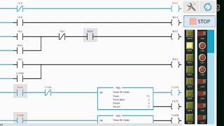 Traffic light control using Plc ladder logic Apps.☺️ screenshot 4