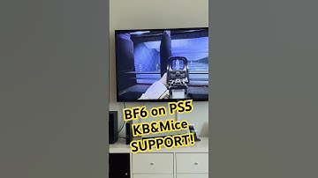 Battlefield 6 on PS5 has keyboard and mouse support! GREAT! #battlefield6 #eagames #ps5 #bf6