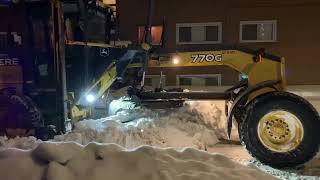 Awesome Residential Snow Removal on Lisgar street downtown Ottawa