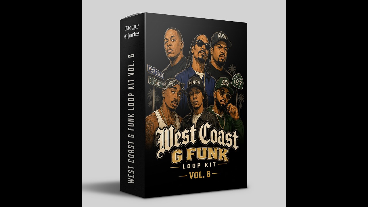 West Coast G Funk Loop Kit Vol. 6 | Sample Pack (WAV & MIDI) - YouTube
