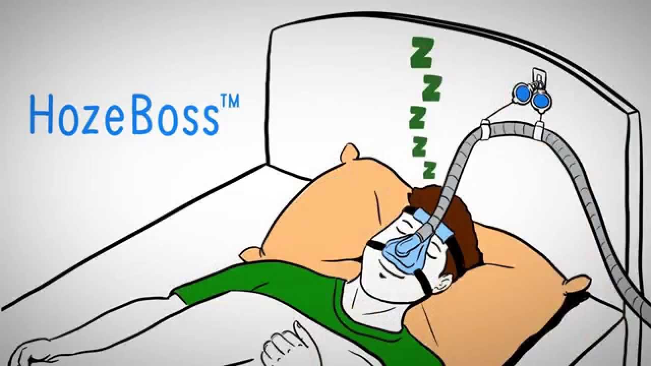 Easy CPAP Hose Hanger - Manager from Pur-Sleep! - YouTube