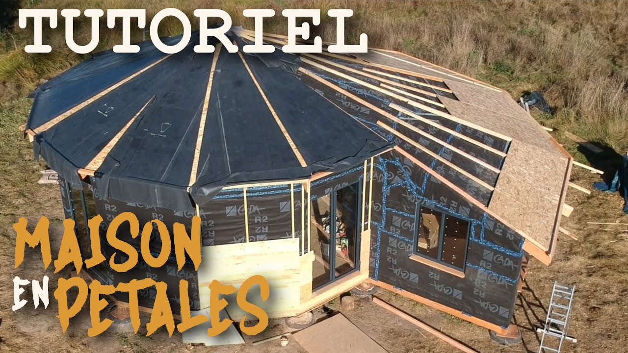 MAISON PÉTALES - Auto-construire un habitat léger en 30 jours