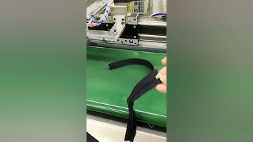 QLQ-OCM-2 Automatic Nylon Zipper Ultrasonic Open-end Cutting Machine  #Zipper_machine_factory