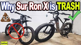 Why Sur Ron X is TRASH & This CHEAP Ebike is BETTER