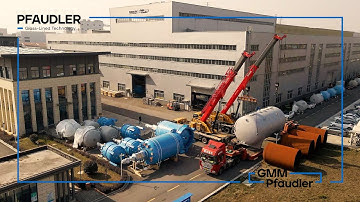 GMM Pfaudler facility Li Yang, China: The largest glass-lined vessel we have ever produced!