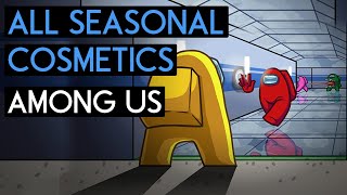 How to get all free seasonal cosmetics in AMONG US! screenshot 5