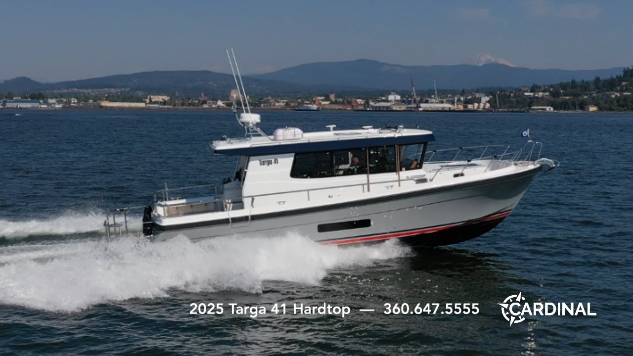First Look: Targa 41 Coupé (Hardtop) | Cruising the Salish Sea, USA