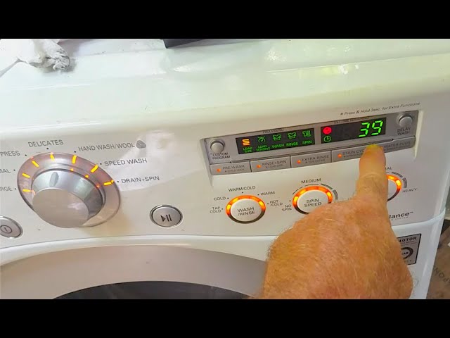 LG WM3575CV review: Not so fast: This speedy LG washer struggles to clean -  CNET