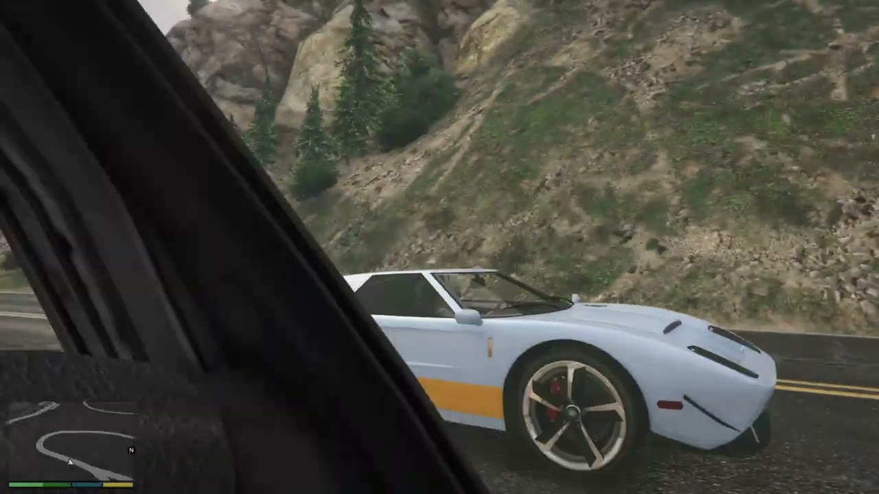 Grand Theft Auto V taxi driver