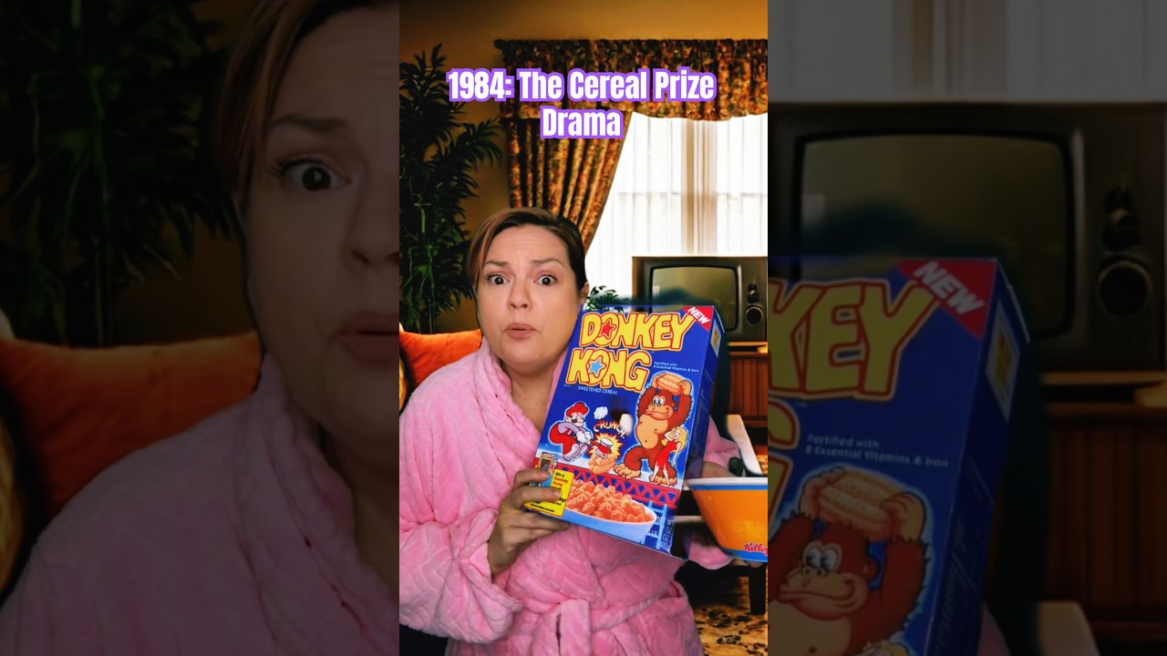 1984: призы за хлопья были потрясающими. ￼