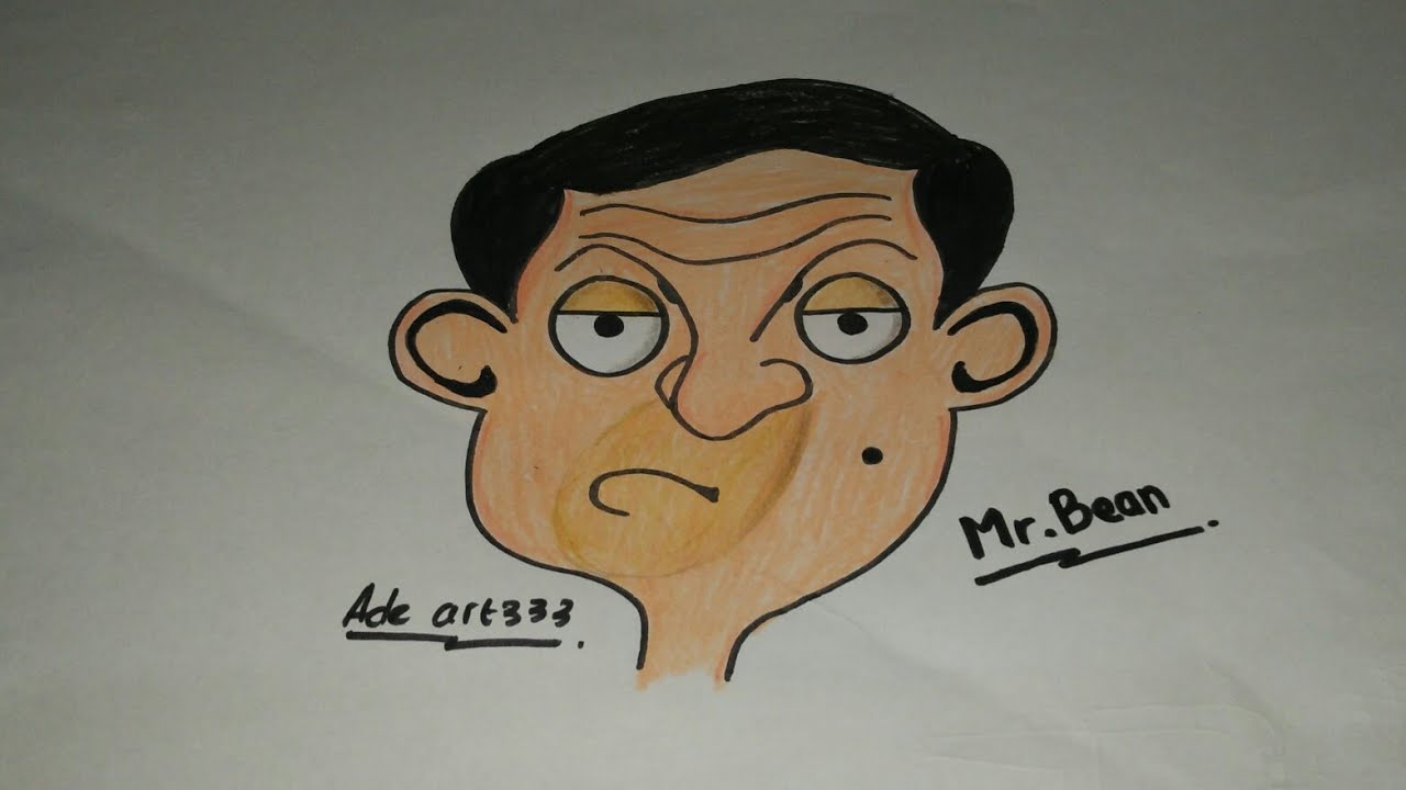 Wow Kerennn Menggambar MrBean Manual YouTube