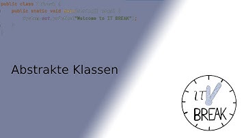 Java Beginner #3  - Abstrakte Klassen Java deustch