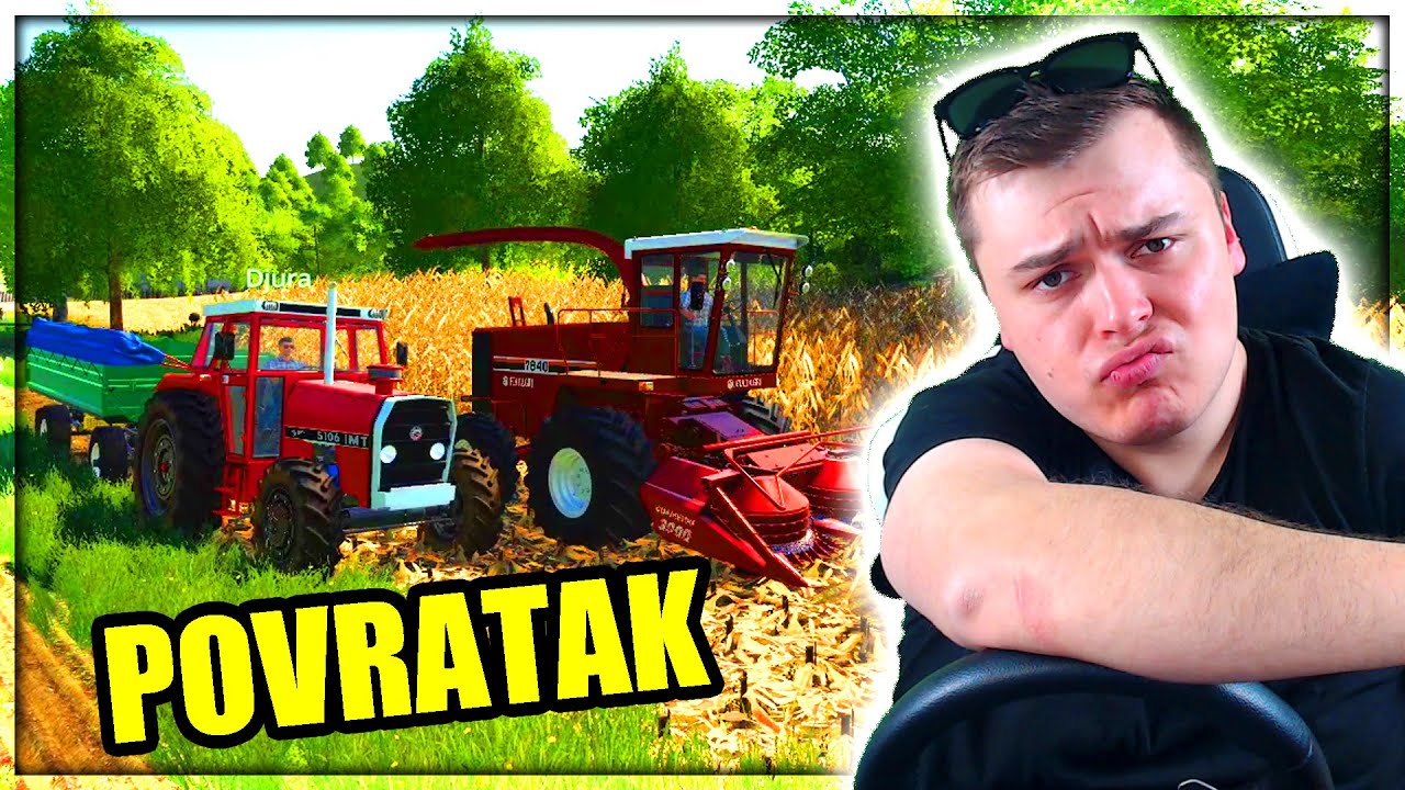 POVRATAK SA GODISNJEG *kupili novi stroj* - Balkanska Farma SEZONA 3 EP36 /w Djura