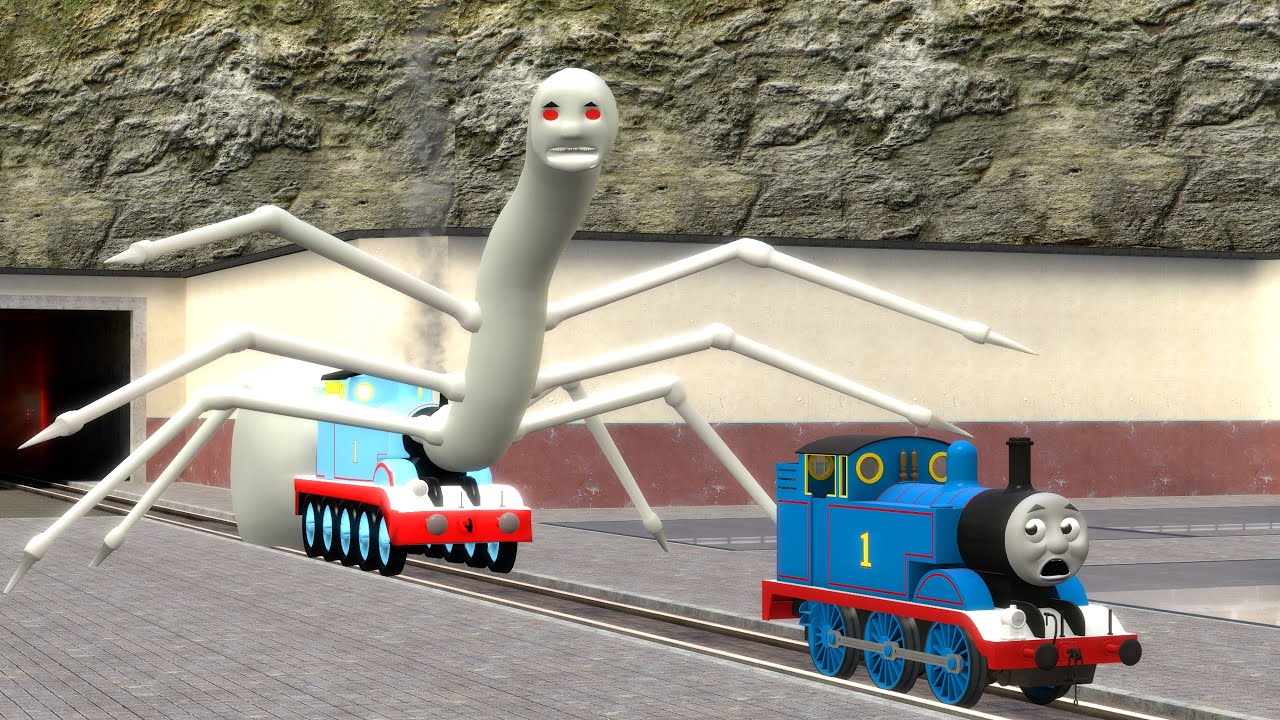 Building a Thomas Train Chased By Cursed Thomas and Friends,Thomas Train Eater in Garry's Mod