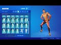 ALL FORTNITE ICON SERIES AND [NEW] TIKTOK EMOTES