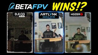 BetaFPV ArtLynk Review - Low Light Win for the Aquila 20 HD Kit | ArtoSyn, DJI & HDZero Comparison
