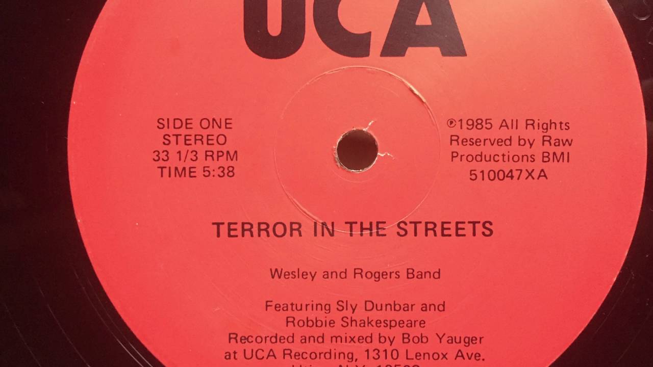 Wesley and Rogers Band - Terror In The Streets [UCA]