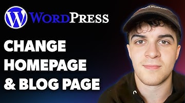How to Change Wordpress Homepage & Blog Page (static Home Page) (Full 2025 Guide)