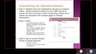 Treasurer Training Section 2 Reimbursement procedure