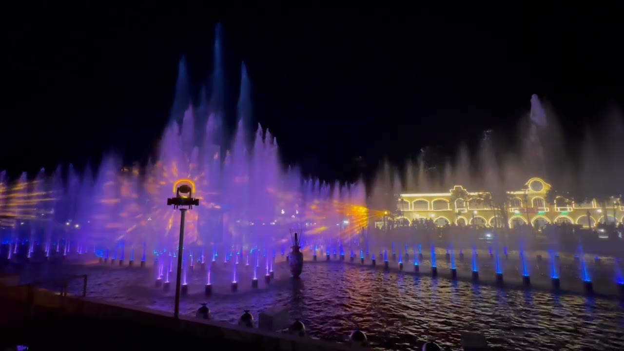 Vigan City's Dancing Fountain