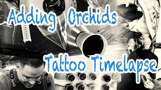 Orchids Tattoo Timelapse
