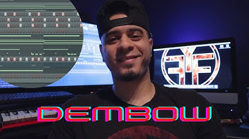Making a beat from SCRATCH in FL studio (HOW TO MAKE A FIRE DEMBOW BEAT IN FL STUDIO) Producer Vlog