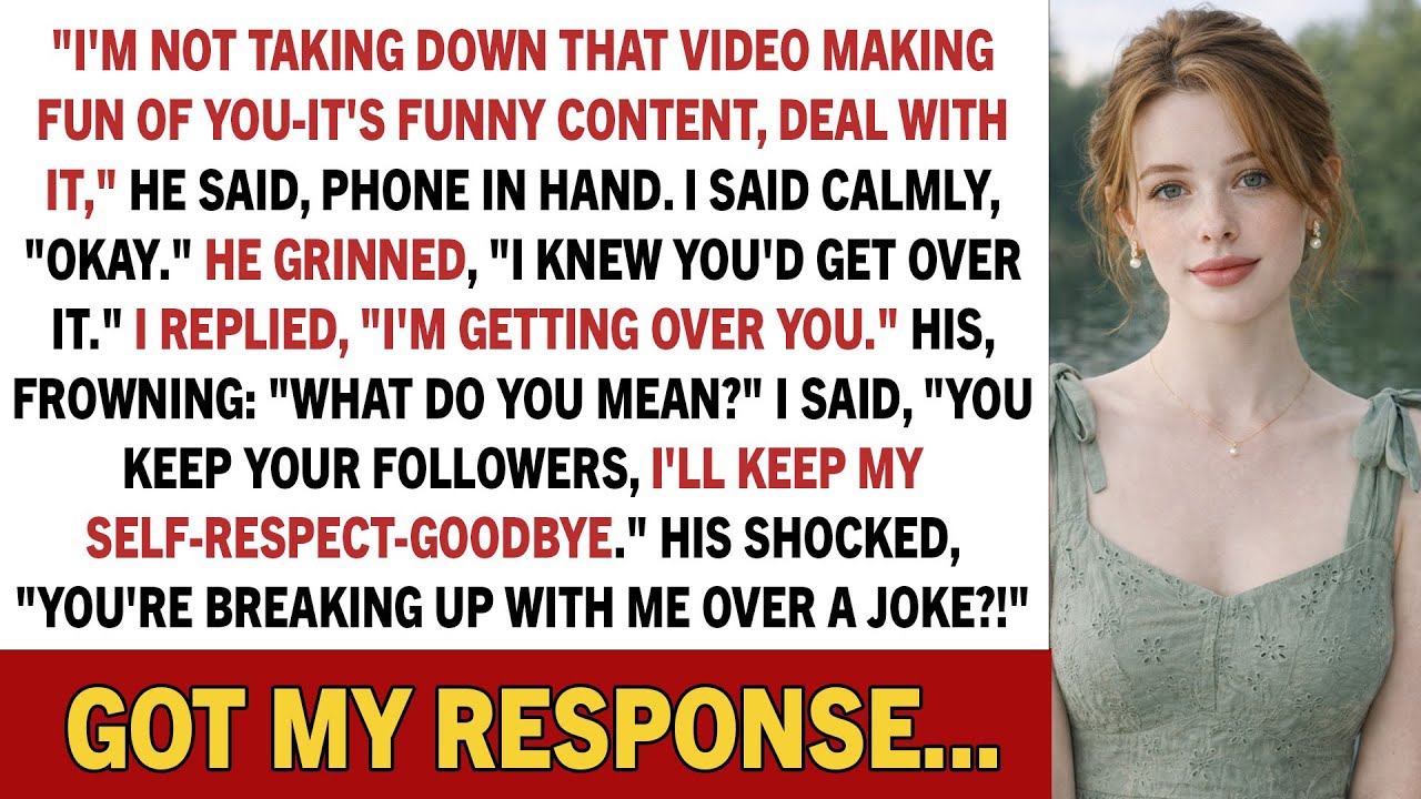 "I'm Not Taking Down That Video Making Fun Of You-It's Funny Content, Deal With It," He Said, Phone
