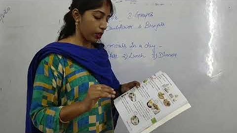 Class 1 EVS Chapter 4 Part 1 Food and Water 640x360