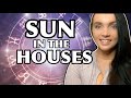 SUN In The Houses (1-12 In Your Natal Chart)