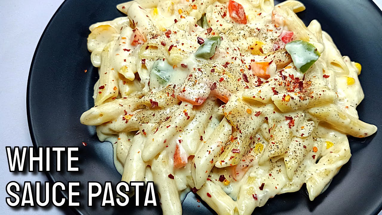 Creamy & Cheesy White sauce Pasta White sauce Pasta recipe in Hindi