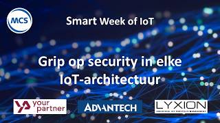 Security in IoT Smart Week of IoT 19 mei 2026