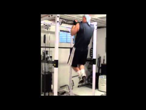 bodyweight training at home Mixed-Grip Pull-Up Traversing...Killer Back Training