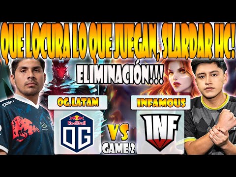 OG.LATAM VS INFAMOUS BO3[GAME 2]ELIMINACION- K1, TAILUNG VS LALATRONI-THE INTERNATIONAL 2025:SA-DOTA