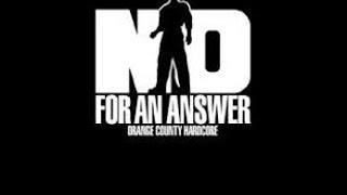 NO FOR AN ANSWER Live Immenhausen 07 02 1994