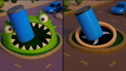 Godzilla Hole.io Vs Grinder Max All Levels Gameplay Android,iOS NEW UPDATE