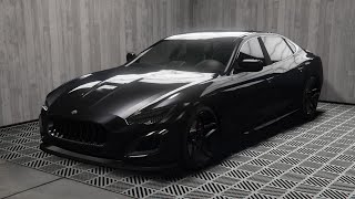 GTA 5 - Vehicle Customization - Lampadati Cinquemila (Maserati Quattroporte) - The Contract DLC